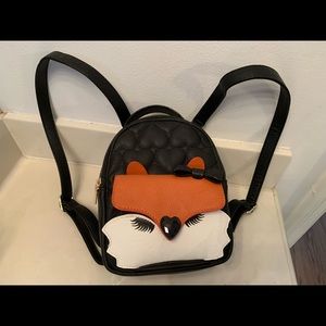 Betsey Johnson Fox Mini Backpack